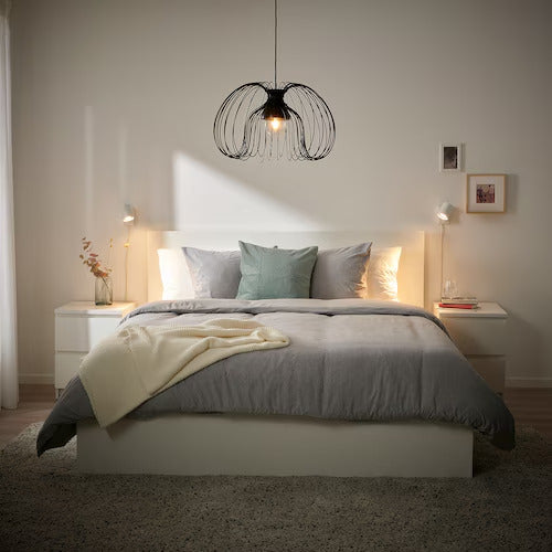 IKEA KALLFRONT / HEMMA Pendant lamp, black, 20 "