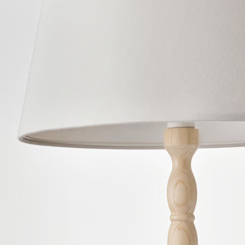 IKEA KINNAHULT Floor lamp, ash/white, 59 "