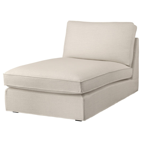 IKEA KIVIK Chaise, Gunnared beige