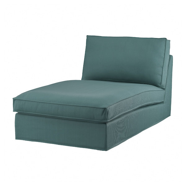 IKEA KIVIK Chaise, Kelinge gray-turquoise