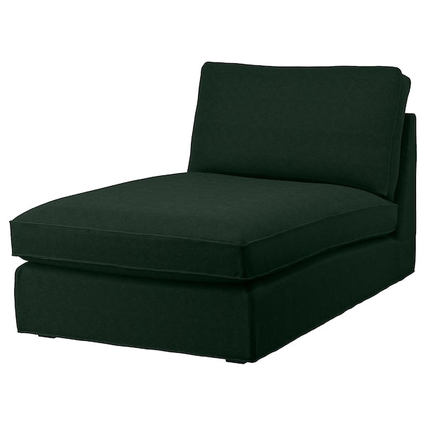 IKEA KIVIK Chaise, Tallmyra dark green