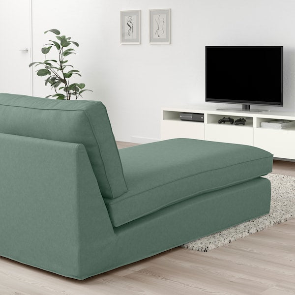 IKEA KIVIK Chaise, Tallmyra light green