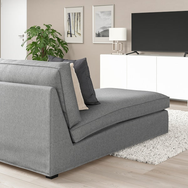 IKEA KIVIK Chaise, Tibbleby beige/gray