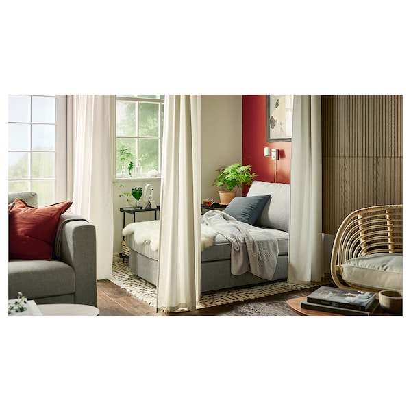 IKEA KIVIK Chaise, Tibbleby beige/gray