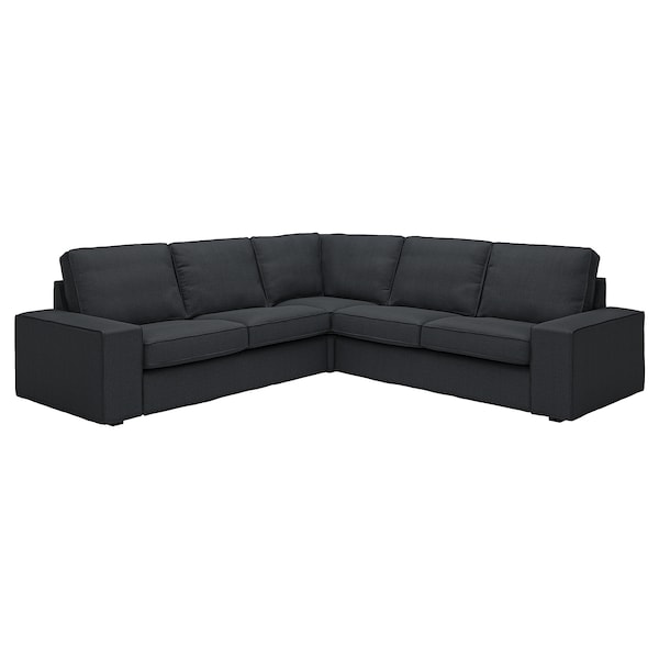IKEA KIVIK Sectional, 4-seat corner, Tresund anthracite