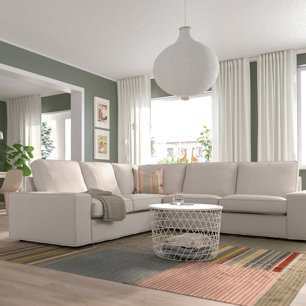IKEA KIVIK Sectional, 4-seat corner, Tresund light beige