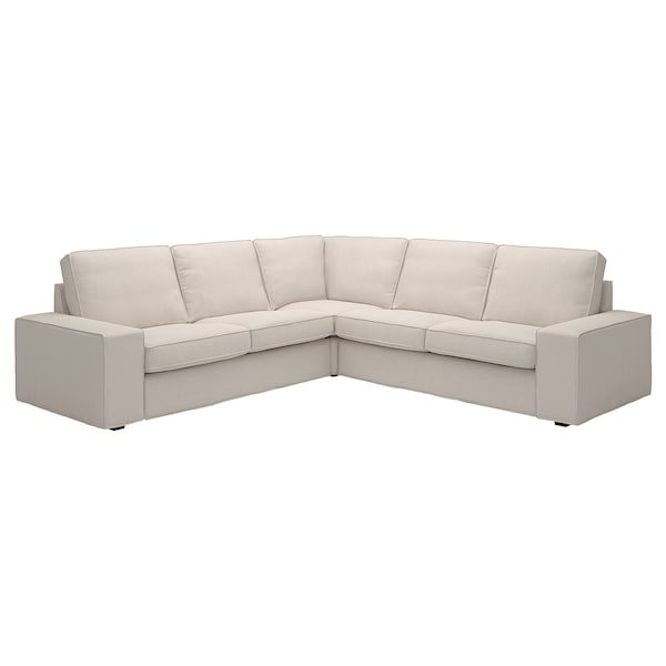 IKEA KIVIK Sectional, 4-seat corner, Tresund light beige