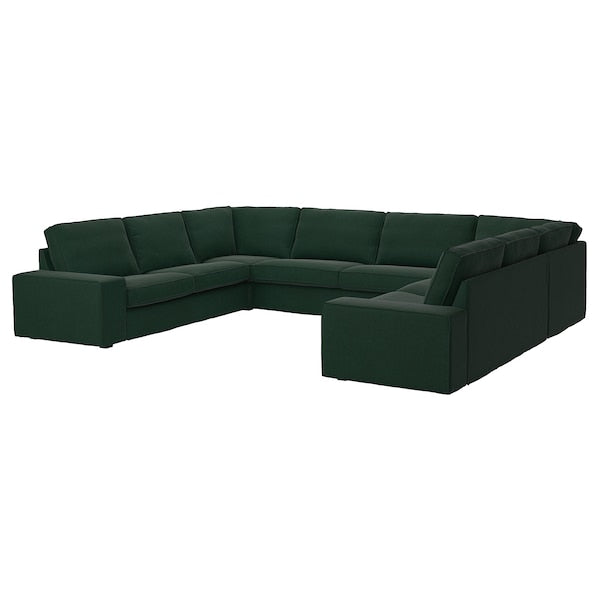IKEA KIVIK Sectional, 6-seat, Tallmyra dark green
