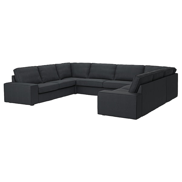 IKEA KIVIK Sectional, 6-seat, Tresund anthracite