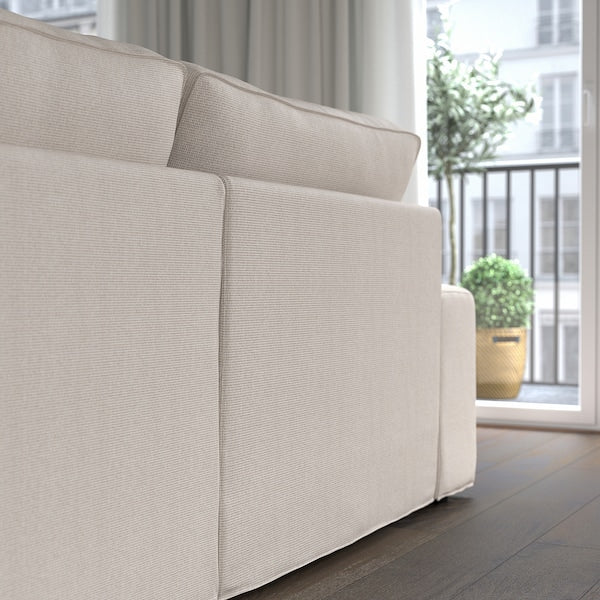 IKEA KIVIK Sectional, 6-seat, Tresund light beige