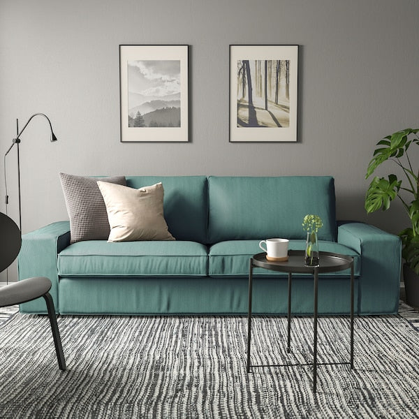 IKEA KIVIK Sofa, Kelinge gray-turquoise