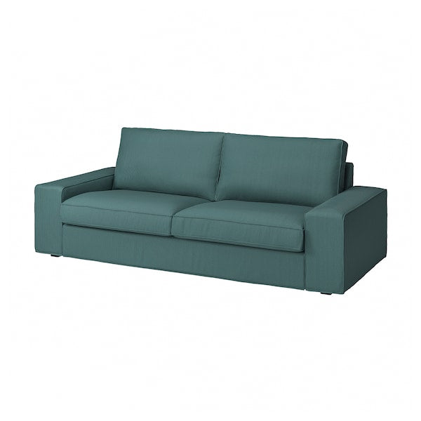 IKEA KIVIK Sofa, Kelinge gray-turquoise