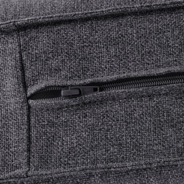 IKEA KIVIK Sofa with chaise, Gunnared medium gray