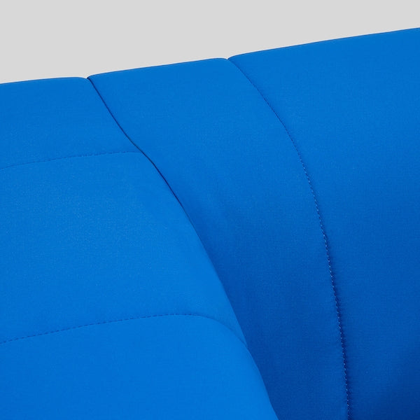 IKEA KLIPPAN Loveseat, Långban bright blue