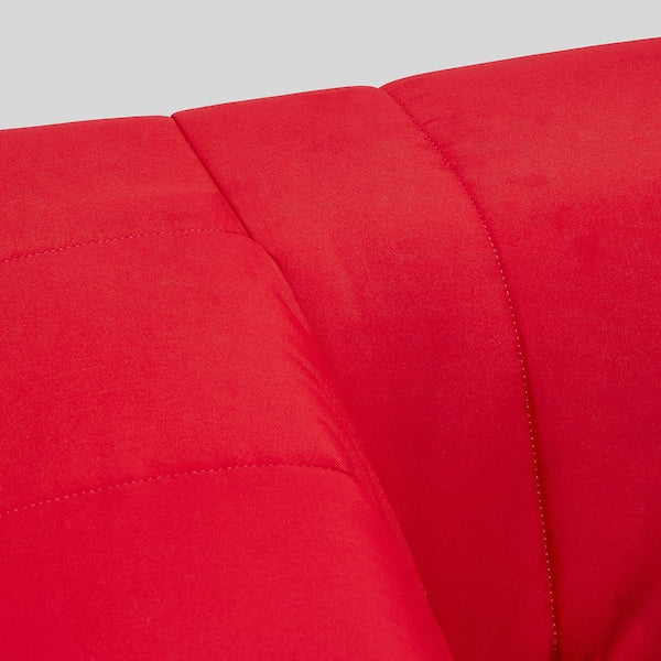 IKEA KLIPPAN Loveseat, Långban bright red
