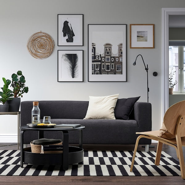 IKEA KLIPPAN Loveseat, Vansbro black
