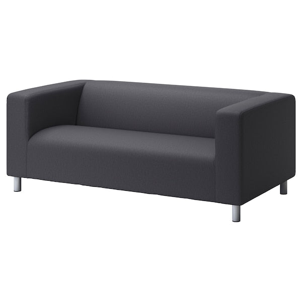 IKEA KLIPPAN Loveseat, Vissle gray