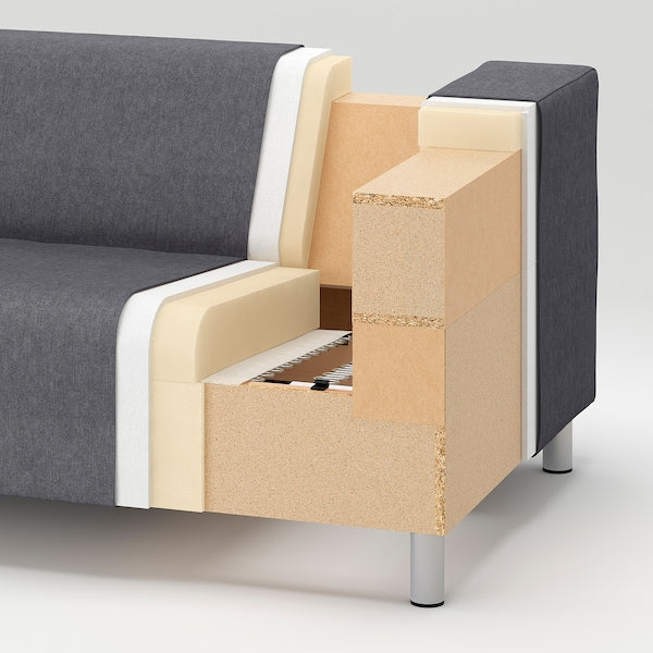 IKEA KLIPPAN Loveseat, Vissle gray