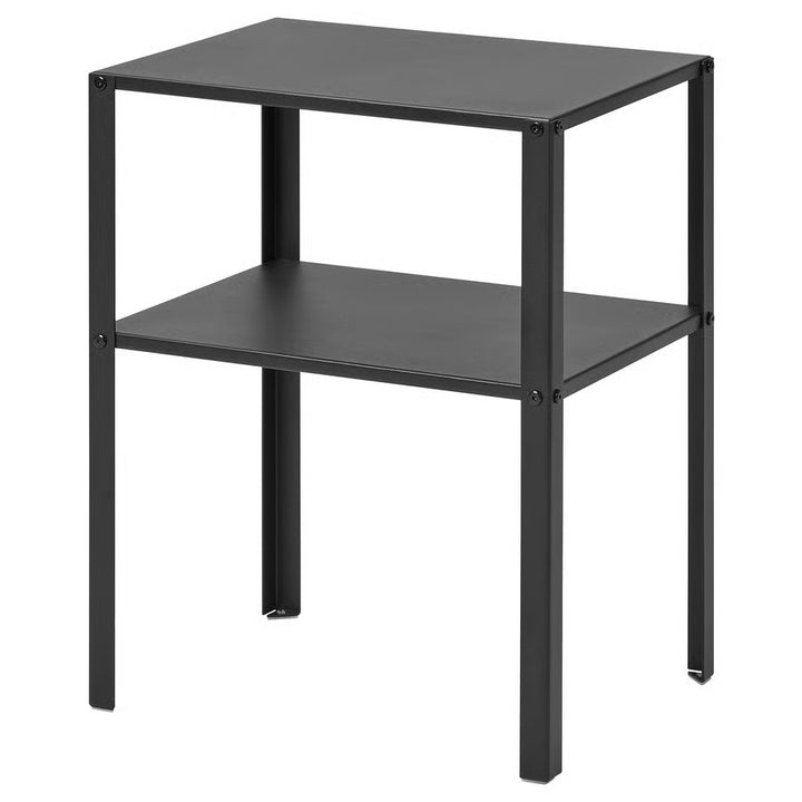 IKEA KNARREVIK Nightstand, black, 16 1/2x13 1/4 "