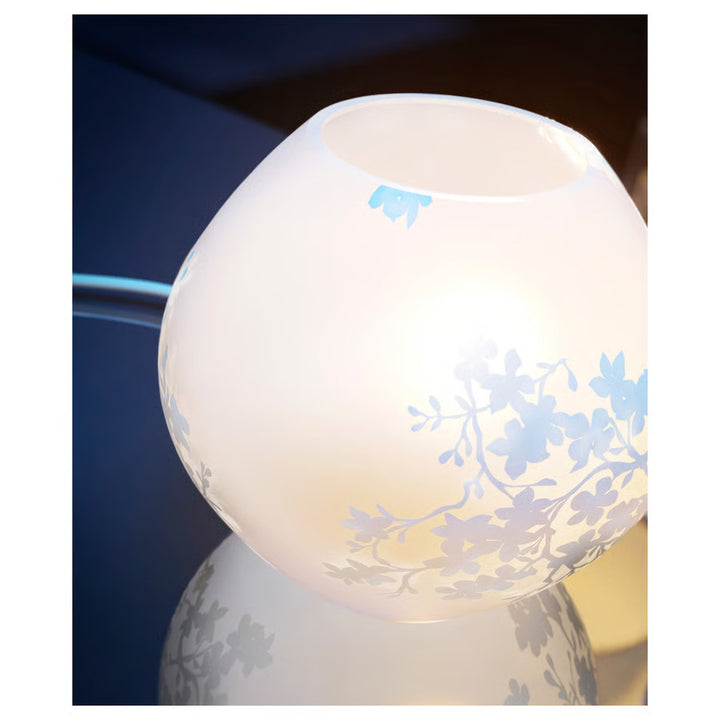 IKEA KNUBBIG Table lamp, cherry-blossoms white, 7 "