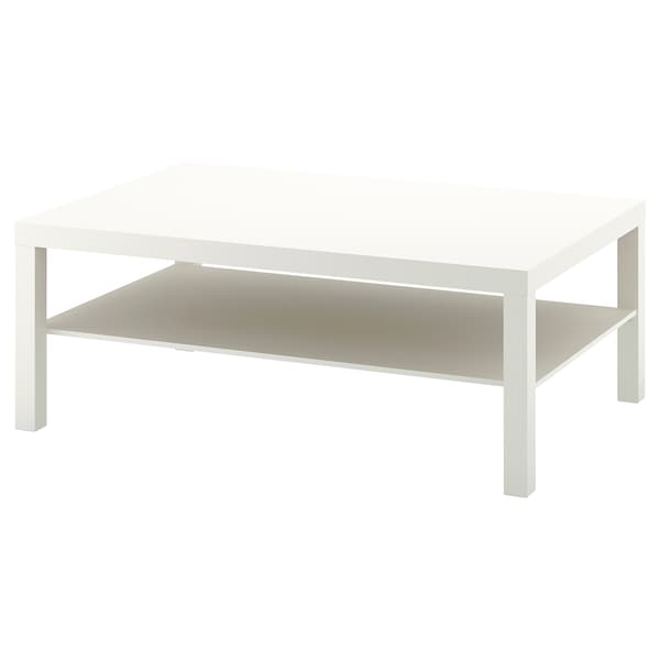 IKEA LACK Coffee table, white, 46 1/2x30 3/4 "