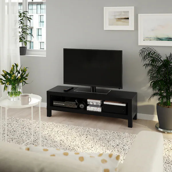 IKEA LACK TV unit, black-brown, 47 1/4x13 3/4x14 1/8 "