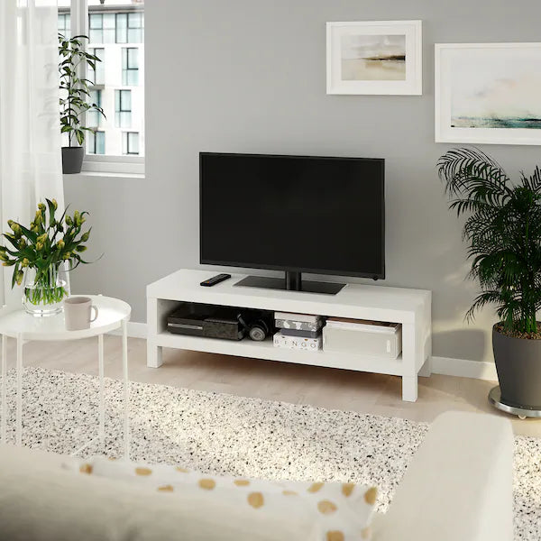 IKEA LACK TV unit, white, 47 1/4x13 3/4x14 1/8 "