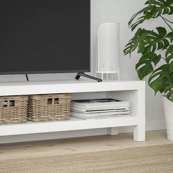 IKEA LACK TV unit, white, 47 1/4x13 3/4x14 1/8 "
