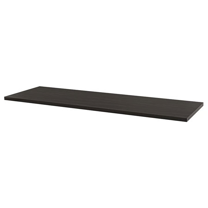 IKEA LAGKAPTEN / ALEX Desk, black-brown/white, 78 3/4x23 5/8 "