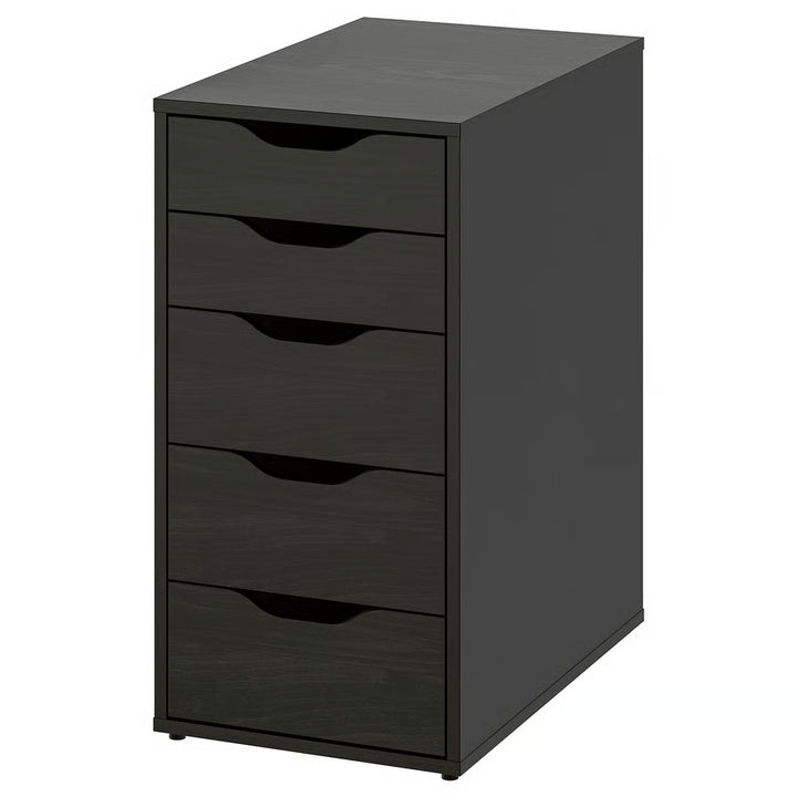 IKEA LAGKAPTEN / ALEX Desk, black-brown, 55 1/8x23 5/8 "
