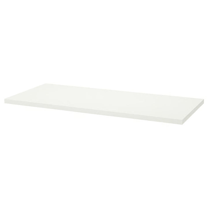 IKEA LAGKAPTEN / ALEX Desk, black-brown/white, 55 1/8x23 5/8 "