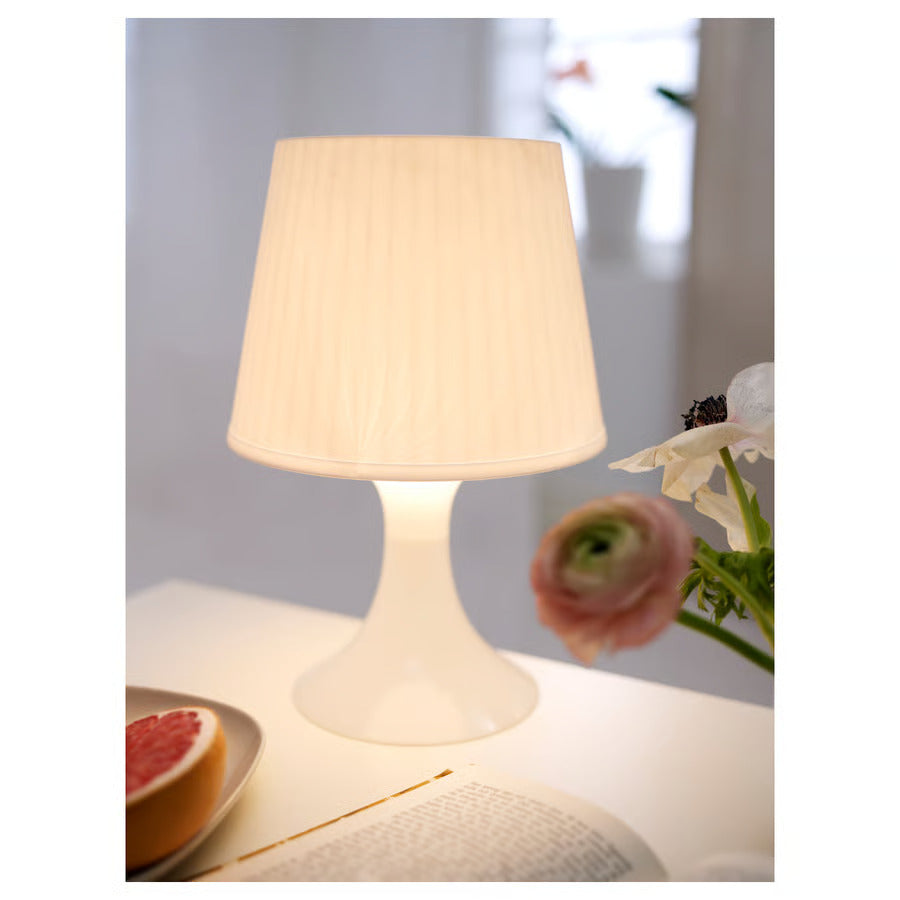 IKEA LAMPAN Table lamp, white, 11 "