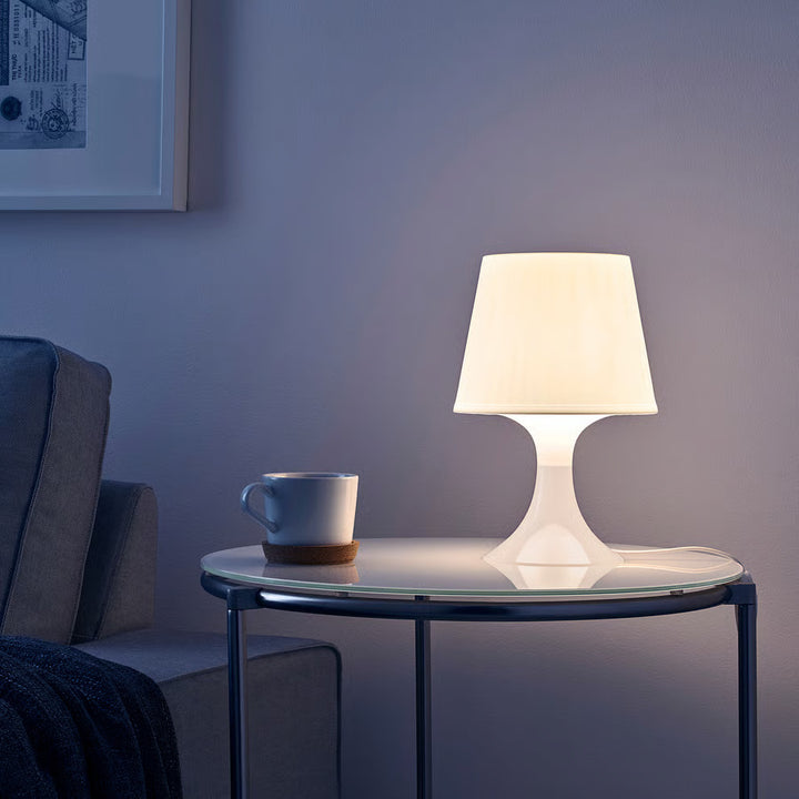 IKEA LAMPAN Table lamp, white, 11 "