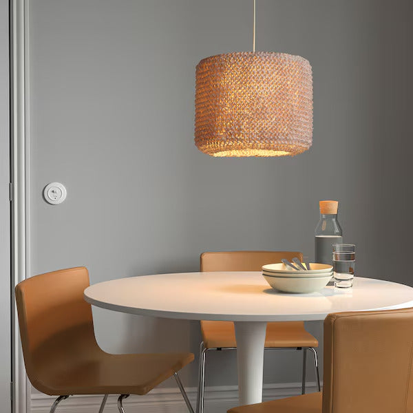 IKEA LERGRYN / HEMMA Pendant lamp, beige/white