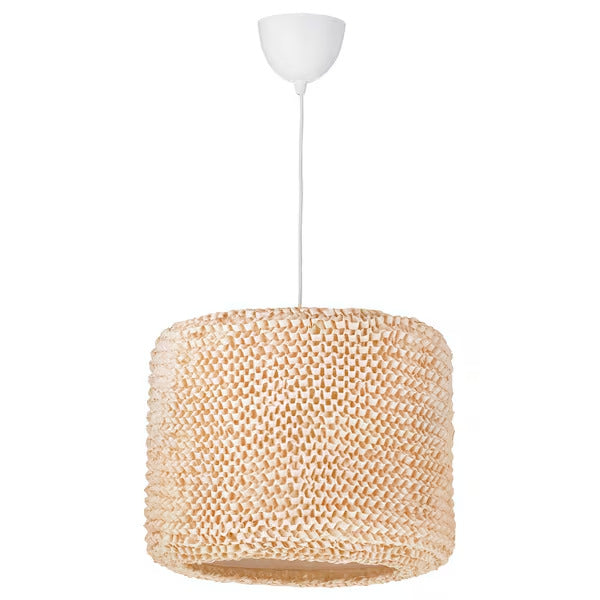 IKEA LERGRYN / HEMMA Pendant lamp, beige/white