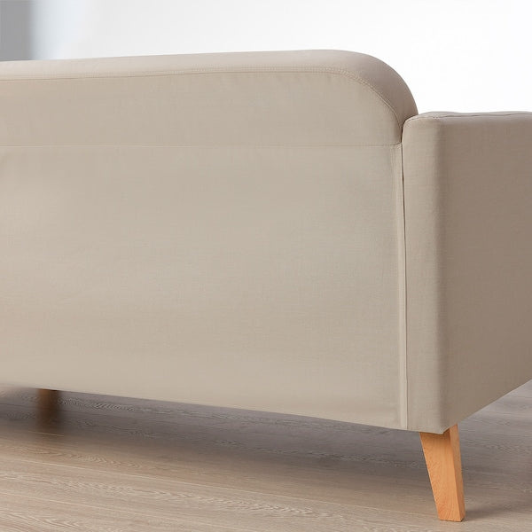 IKEA LINANÄS Sofa, with chaise/Vissle beige