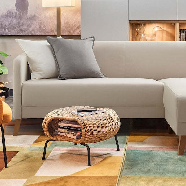 IKEA LINANÄS Sofa, with chaise/Vissle beige