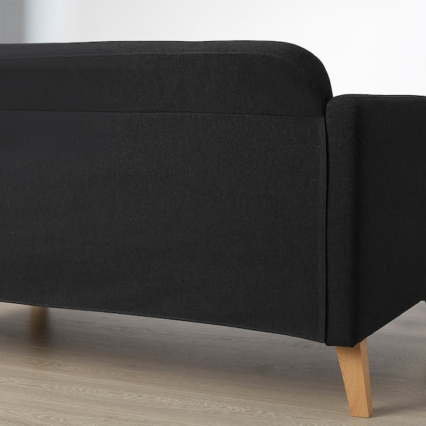 IKEA LINANÄS Sofa, with chaise/Vissle dark gray