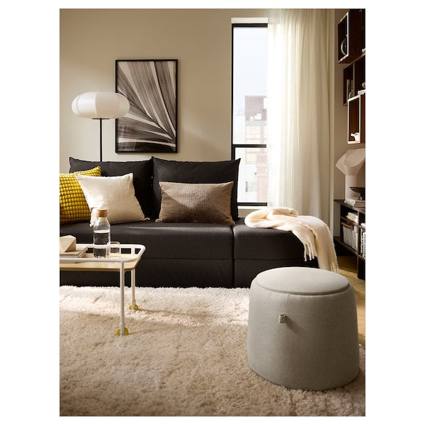 IKEA LINDÅKRA Sleeper sofa, Vissle dark gray