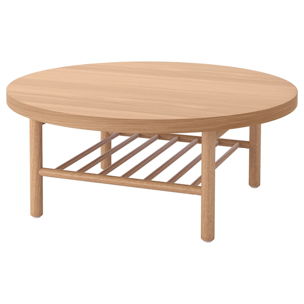 IKEA LISTERBY Coffee table, oak veneer, 35 3/8 "