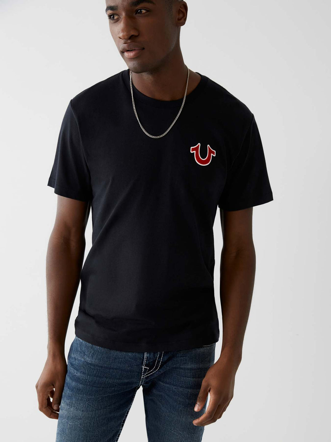 TRUE RELIGION BUDDHA LOGO TEE