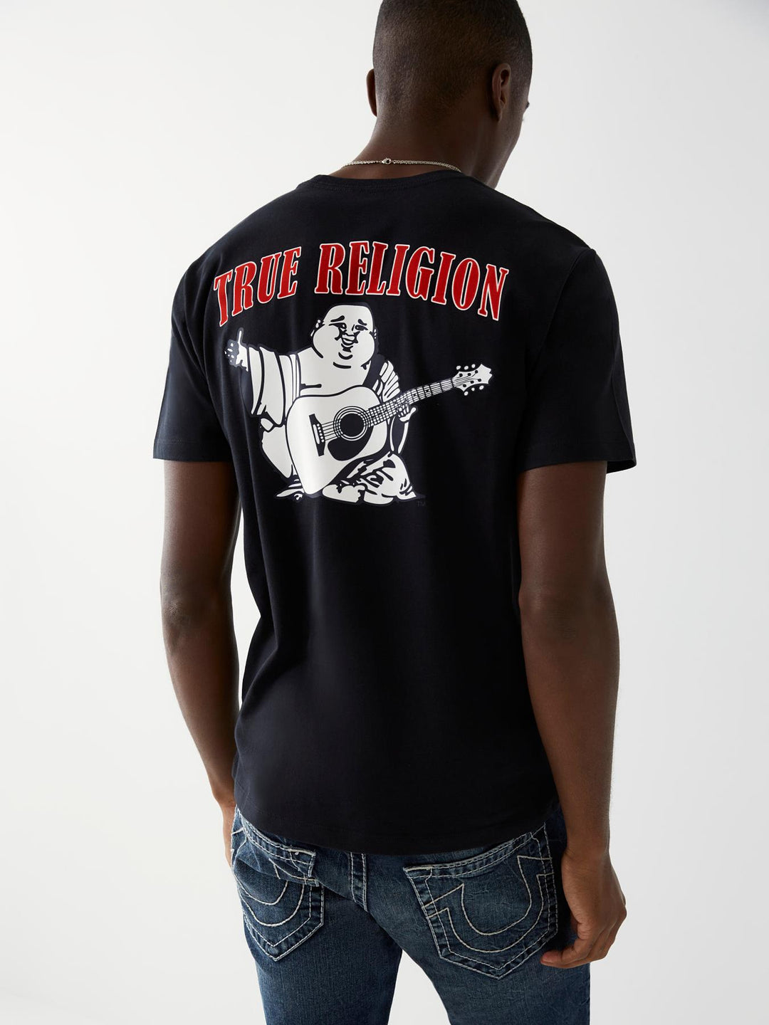 TRUE RELIGION BUDDHA LOGO TEE