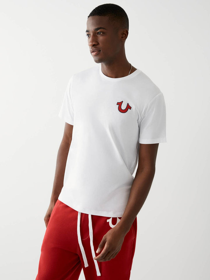 TRUE RELIGION BUDDHA LOGO TEE