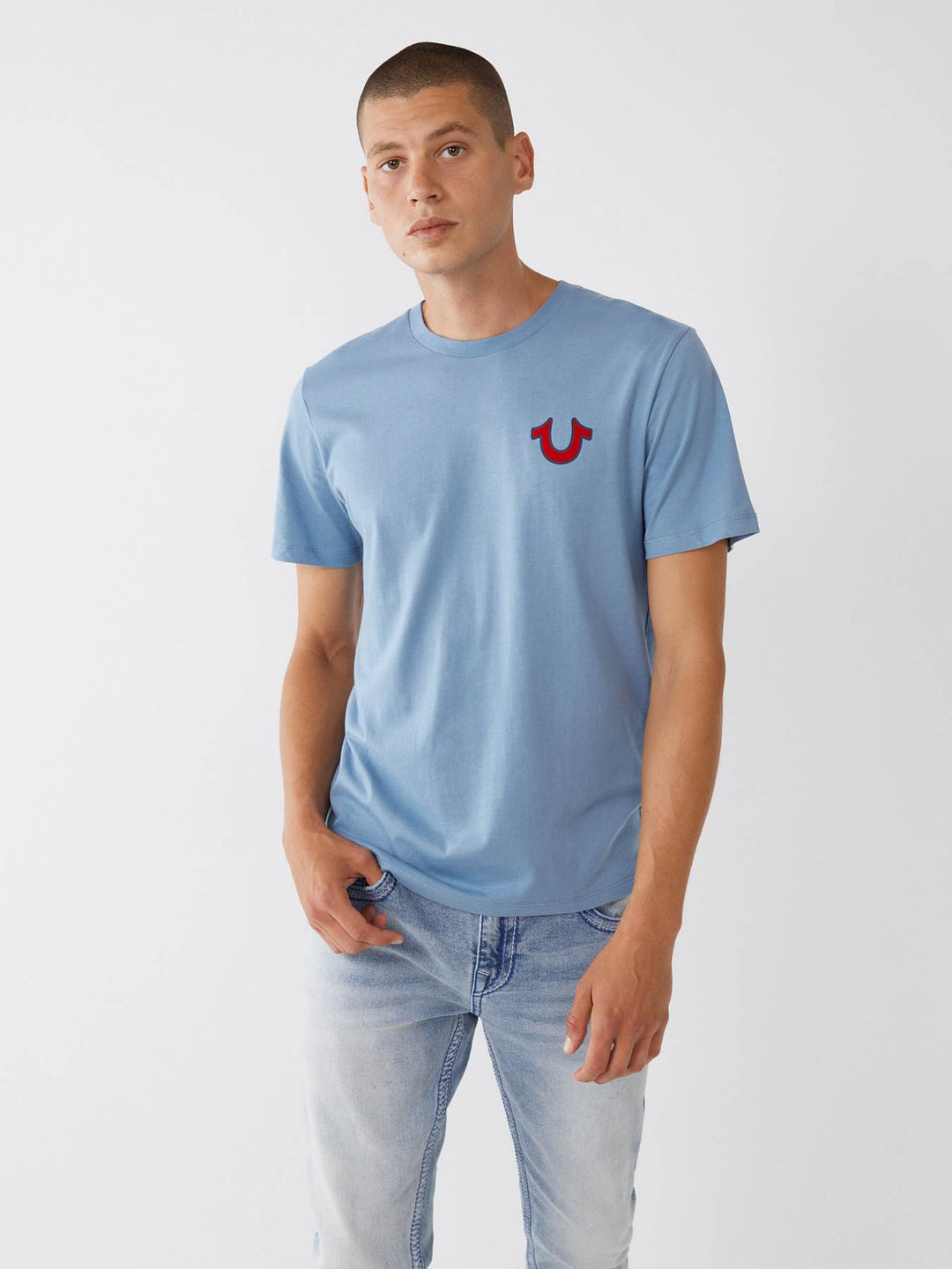 TRUE RELIGION BUDDHA LOGO TEE