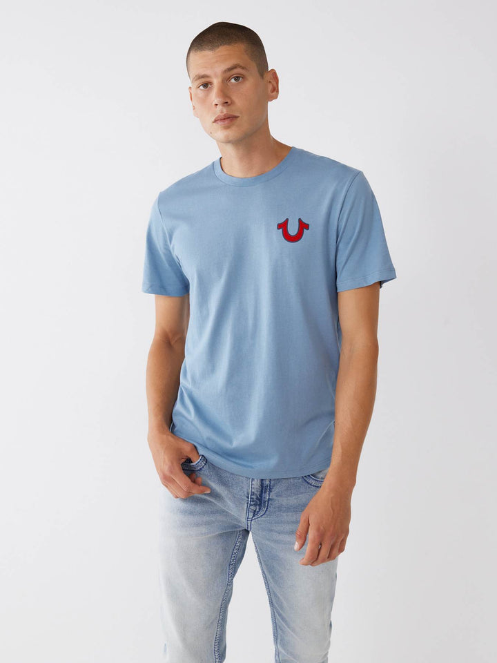 TRUE RELIGION BUDDHA LOGO TEE