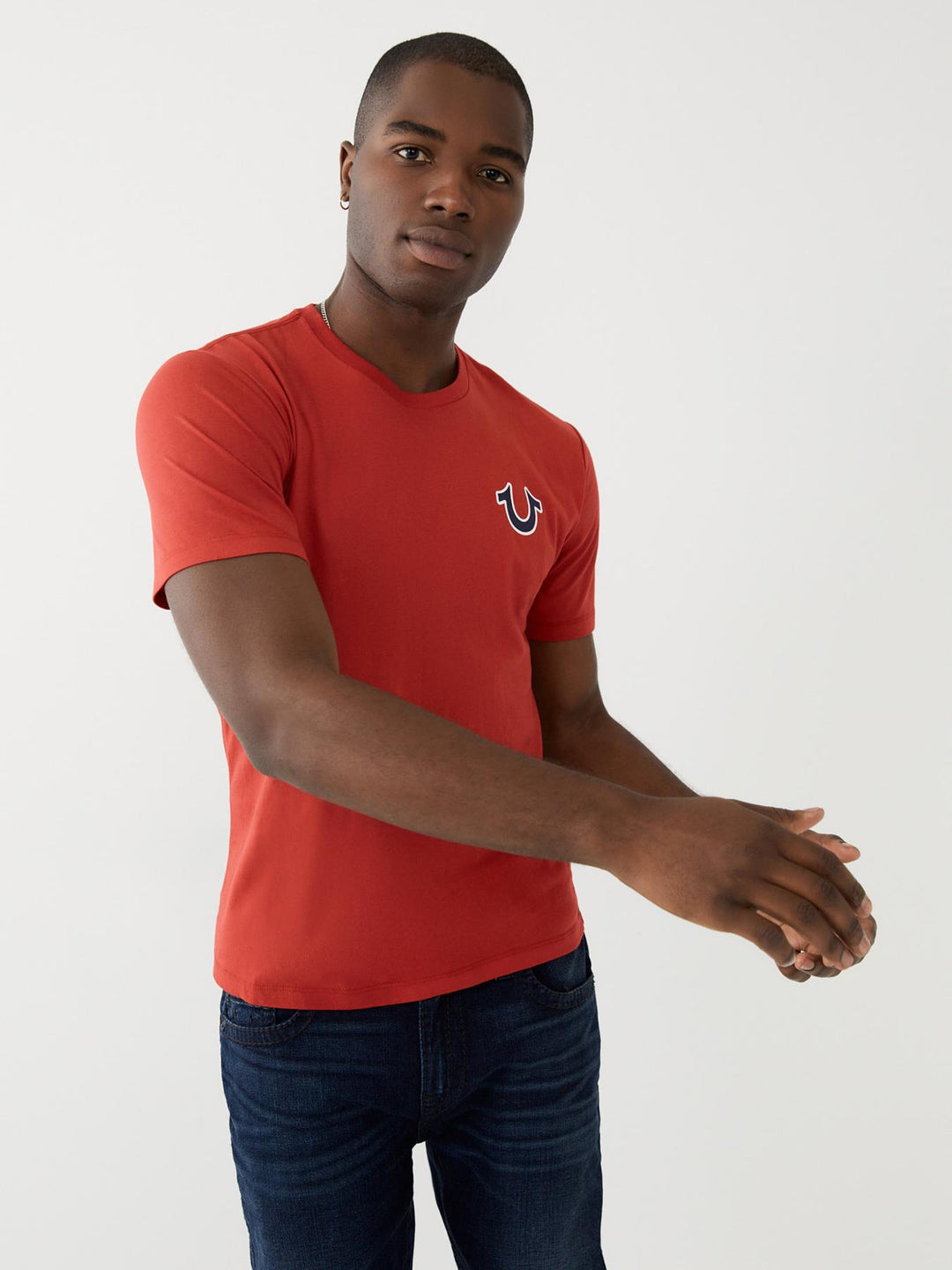 TRUE RELIGION BUDDHA LOGO TEE