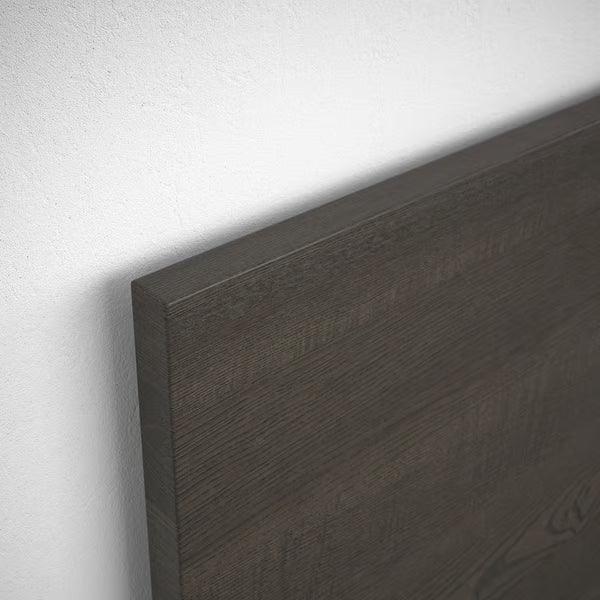 IKEA MALM Bed frame, dark brown veneer/Lönset, King
