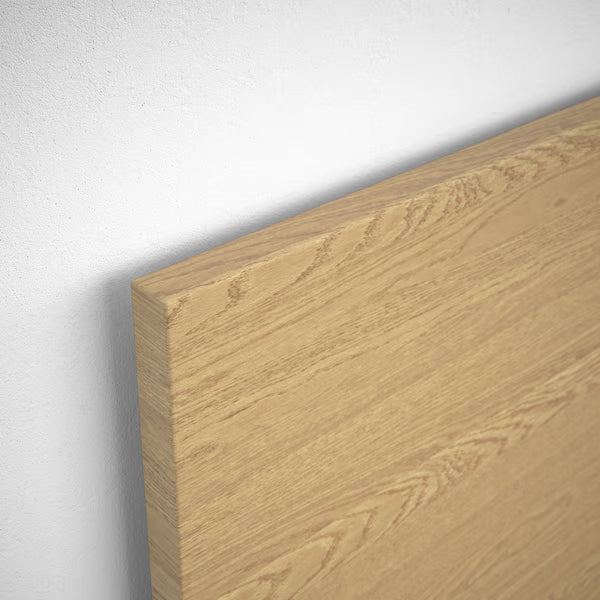 IKEA MALM Bed frame, oak veneer/Lönset, Full