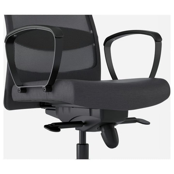 Ikea MARKUS Office chair, Vissle light gray, Medium