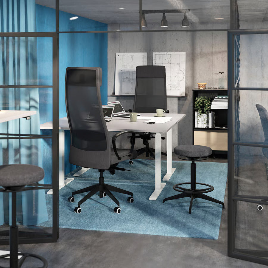 Ikea MARKUS Office chair, Vissle light gray, Medium